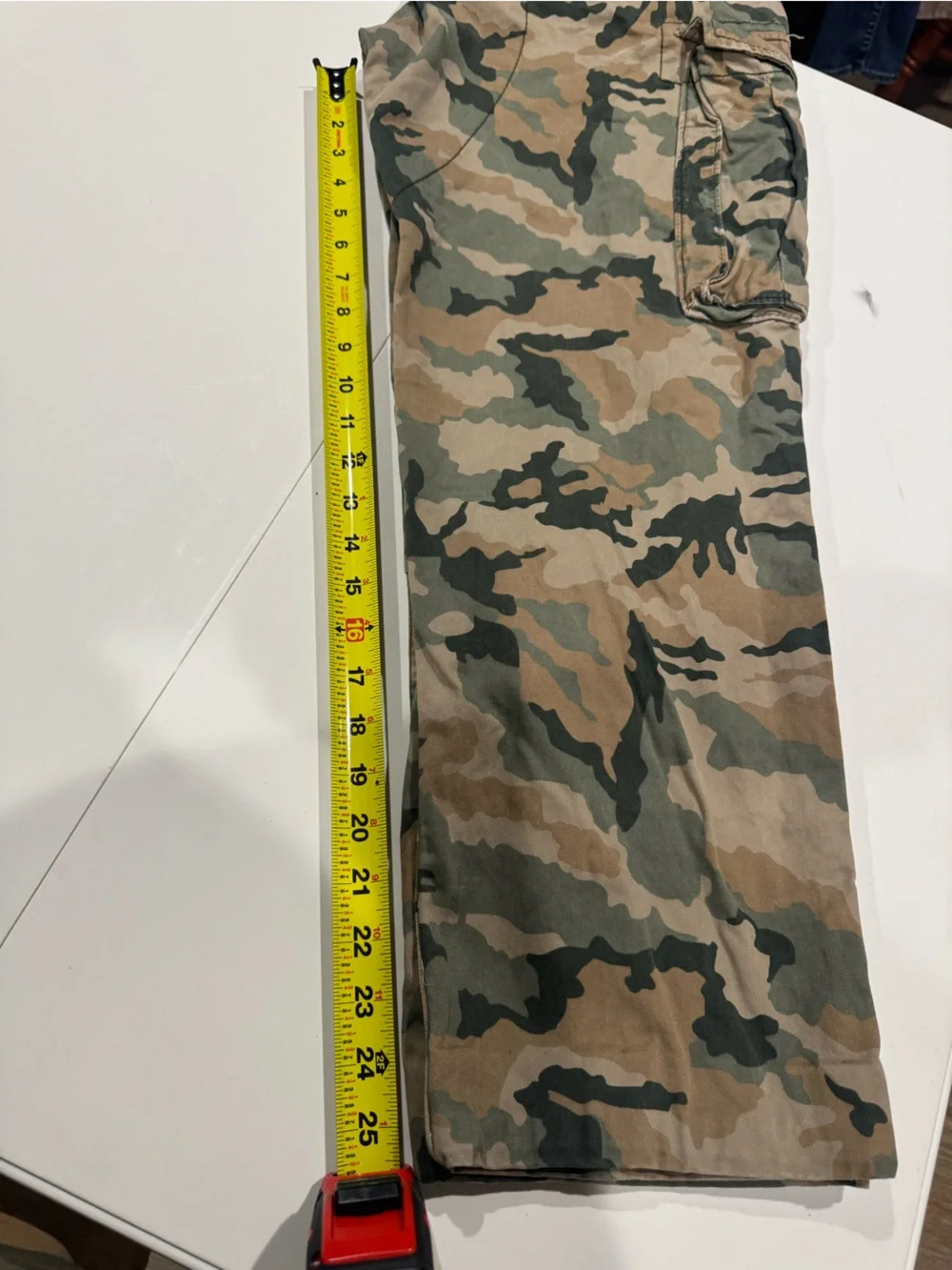 Levi's Men's Green Camouflage Cargo Pants Size waist 32